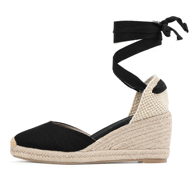 Espadrilles Betty à semelle compensée